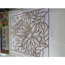 Batik 124 Flower Butterfly Painting Craft Kit
