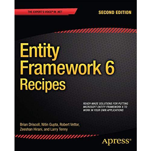 Entity Framework 6 Recipes by Zeeshan Hirani Paperback Book