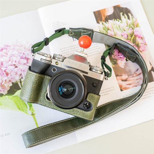 For  XT50 Camera Case Protective Case Cover Accessories for  X-T50 Camera Handmade Pu Leather 1