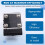 For Jlink Arm SWD Stlink Dap Link Isolator Microcontroller Motor High Voltage Isolation Board for JTAG Simulator 5