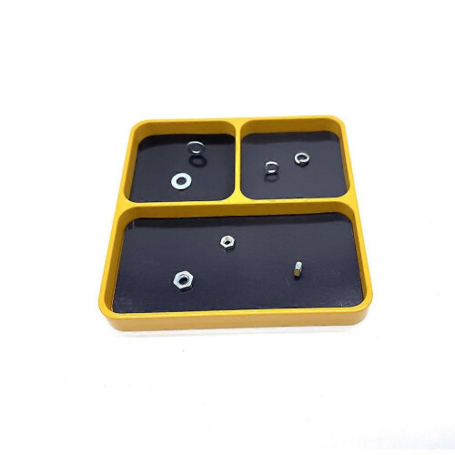 Compact Screw Magnetic Tray Wrenches Bolts Nuts Storage Magnetic Pad Mini Box 1