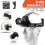 Outdoor Headlight Telescopic Zoom Charging Output Multi-function Electric Display Work Light Fishing Light Xhp-70 Light Headlight 3