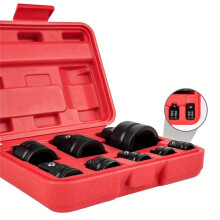 8 Pcs/Set Impact Socket Adapter, CR-V Socket Wrench Reducing Adapter, Drive Converter Kit, Hand Repair Tool Set
