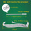 Gutter Hangers 5 Inch,Gutter Clips Hidden Gutter Hangers with A Rust Resistant Screw with 6 Inch Drill Bit 2