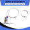 PT100 Temperature Sensor Pipe Superficial Mount Probe Platinum Resistance RTD Thermal Detector ,2m 2