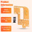 Cabo Dual Flex com CI Integrado DB para  15 Pro e 15 Pro Max MEP 5