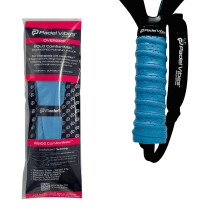 Padel Vibes BOLD ComfortMax Overgrip | Perforated, Ergonomic Overgrips for Padel, Tennis, Badminton, Squash, Racketball | Sweat-Absorbing, Anti-S