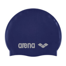 Arena Unisex SWIM CLASSIC SILICONE CAP SENIOR - DENIM/SILVER, Light Bronzer