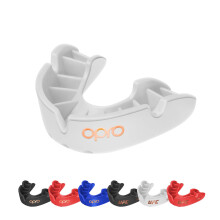 OPRO Bronze Level Mouthguard Essential Fit - Gum Shield Adult and Kids - OPRO Mouth Guard Boxing and MMA, Easy Self-Fit Gum Shield Rugby and Hockey -