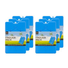 KARAN KING Freezer Blocks – Coolant that Stays Frozen for Longer – Keeps Food and Drinks Cooler for Hours | Reusable Ice Packs for Lunch box, Trav