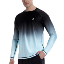 Roadbox Men's UPF 50+ Sun Protection Shirt Long Sleeve, Quick Dry Breathable Rash Guard for Swimming, Fishing, Hiking & Running