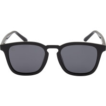 Cressi Riviera Sunglasses Black/Black Lens - Polarised Sports Sunglasses Men and Women use at Sea, Boating and Fishing, Frame TR90 Black, Lens TAC Bl