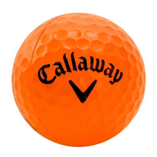 Callaway Callaway Soft Flight Balls with Hex Pattern (Pack of 9) - Orange