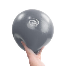Fitness Mad Exer-Soft Stability Ball, Soft Pilates Ball, 3 Sizes: 7”, 9” & 12”, Mini Gym Ball for Pilates, Yoga, Core Training and Physical Ther