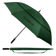 TECKNET Golf Umbrella Large 68 Inch, Windproof Strong Double Canopy Vented, Automatic Open with EVA Grip, Outdoor Sun, Rain, Wind Protection Stick Um