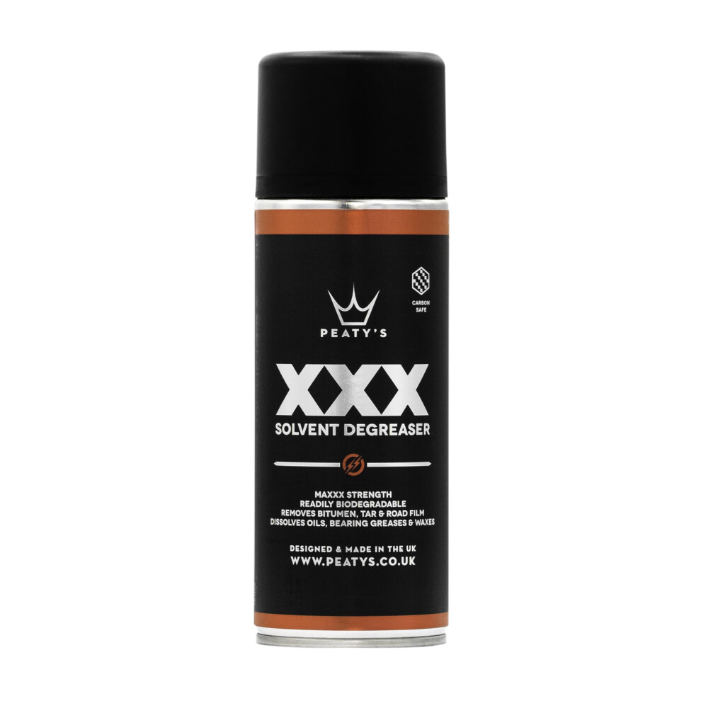 Photos - Bike Tool Peaty's XXX Solvent Degreaser - Heavy Duty Bike Degreaser Spray & Chain Cleaner, Biodegradable Aerosol Degreasing for Chain,