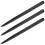 Unicorn Unicorn Volute Replacement Steel Tip Dart Points | Black Coating | Plain Grip | 42 mm | 3 per Pack 1