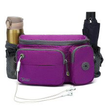 TUDEQU Large Hiking Waist Pack | Dog Walking Fanny Pack | Bum Bag for Men