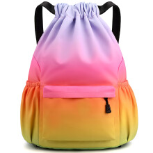 Tesmien Drawstring Bags,Waterproof Swimming Bags Unisex Sports Backpacks for Kids Adult