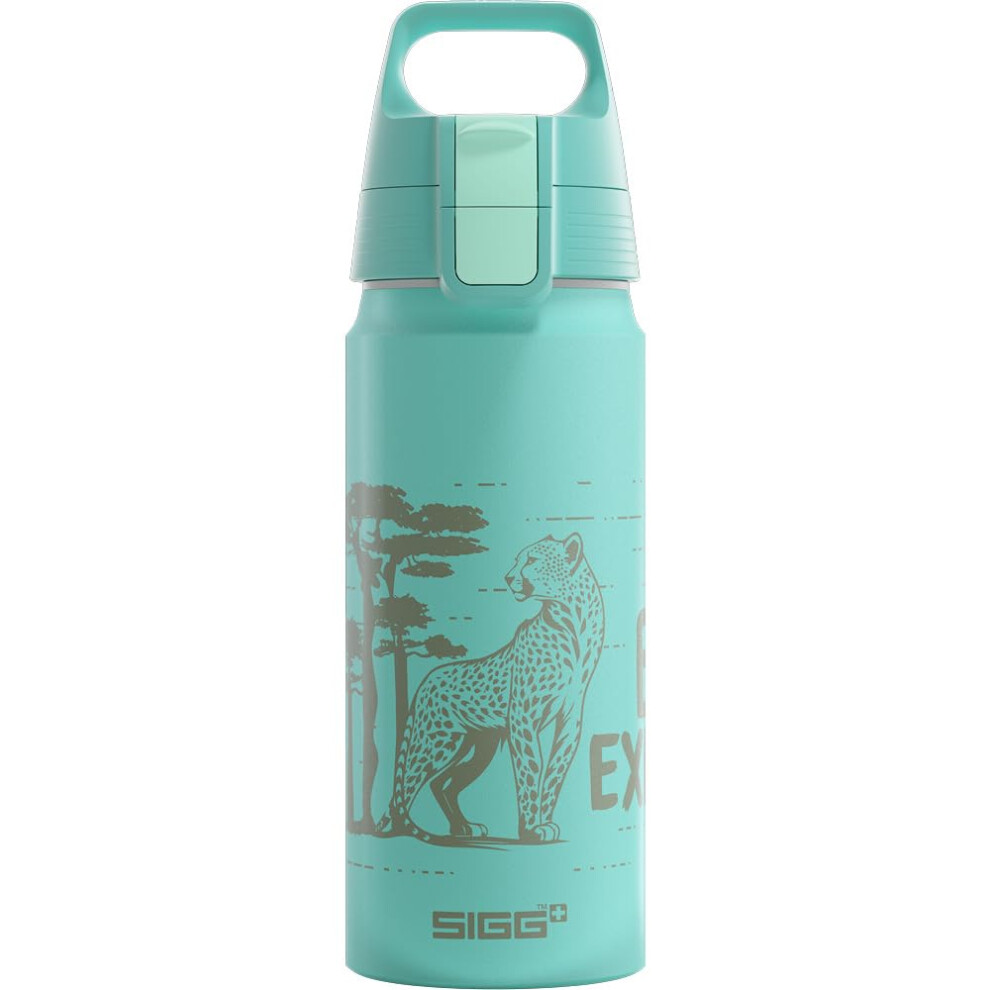 Sigg - Aluminium Kids Water Bottle - Wmb One Dive - Suitable For Carbonated Beverages - Leakproof - Lightweight - Bpa Free - Climate Neutral Certifie