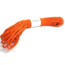 WINGONEER Orange Reflective 550 Paracord Mil Spec Type III 7 strand parachute cord 100 feet