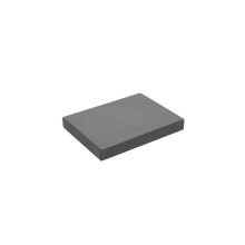 Fitness Mad Pilates Head Block, 25mm x 150mm x 205mm, Eco Friendly Yoga Block, High Density EVA Non Slip Block for Pilates, Yoga and Home Workouts