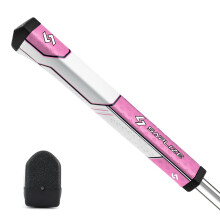 SAPLIZE Midsize Golf Putter Grip, Lightweight Golf Grips, Innovative Pistol Shape with Anti-Slip Pattern, Pink