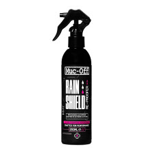 Muc-Off Rain Shield Re-proofer - Waterproof Spray for Jackets - Technical Clothing and Fabrics - Water Based DWR Treatment Restores Breathability and