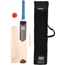 MantraRaj Size 3 Cricket Set With Mesh Carry Bag Outdoor Garden Games Fun for All the Family Suitable For Both Kids Adults To Use Camping and Holiday
