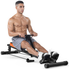 Jupgod Rowing Machine, Rowing Machines for Home Gym, 160KG/350 LBS Weight Capacity, 16 Levels of Quiet Resistance