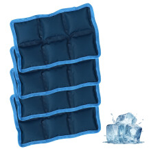 Lyreh 4pcs Reusable Lunch Box Ice Packs (Blue)