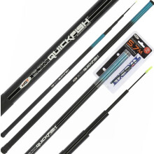 NGT Quickfish Combo Elasticated Pole Rod 5.7m (Incl. Rig & Disgorger) - Pole Rod