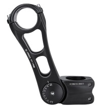 CXWXC Adjustable MTB Stem 31.8mm 85 Degree - 90/110/145mm Bike Stem Riser for Handlebar - Aluminum Alloy Mountain Bike Handlebar Riser Extender for M