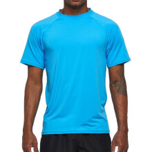 Arcweg Rashguard Men Short Sleeves Diving UV Protection UPF 50+ Elastic Rash Vest Loose Fit Top Swimming Quick Drying Surfing Pool T-Shirt Sports Top