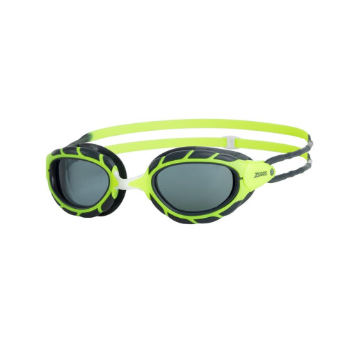 Zoggs Zoggs Predator Junior Lime Grey Tint Smoke