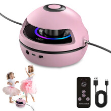 Music Jump Rope Machine, Skipping Rope, Wireless Skipping Rope with Counter, Skipping Ropes Kids with Remote Control & 10 Speed Level, Kids Gym Equip