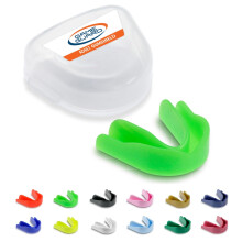 GAME GUARD 10-Pack Sports Mouthguards – Easy Fit Boil & Bite Gum Shields for Adults & Teens (Age 13+) – Mouth Guards for Rugby, Hockey, GAA – Id