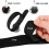 Hook Loop Fastener Strap Reusable Nylon Cable Ties for Cable Fixation Diy Multipurpose Accessories Black 2cm 5pcs | 2cmx60cm 5