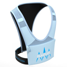 RUNITUDE Running Phone Holder Vest | Chest Pouch | Train Lightweight | Key Clip Holder | Light Straps | Waterproof | Reflective | Men & Women (Silver