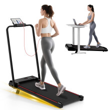 Walking Pad with Incline, 3 in 1 Treadmills for Home Foldable, 2.5HP Folding Treadmill Under Desk with Remote Control & LED Display for Home/Office C