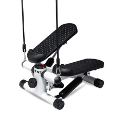 Lions Mini Stepper Exercise Machine - Fitness Cardio Exercise Stepper With LCD Display, Step Machine with Removable Resistance Bands for Home Gym, An