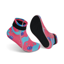 Gogokids Kids Neoprene Socks 3mm, Warm & Non-Slip Swim Socks with Velcro for Boys & Girls, for Beach, Swimming & Water Sports