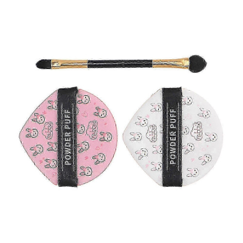 Professional Double Headed Eyeshadow Applicator Makeup Puff Set 1