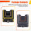 Placa de Teste de Queima ESP32 com Módulo XH-S3E N16R8 Wifi  5.0 MCU Dual-Core para ESP-32S ESP32-S3 5