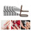 Nail Art Form Protector 5Pcs Reusable Silver Aluminum Manicure Tool 3