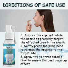 (2pc) Gum Pain Relief Spray, soothes oral discomfort and freshens breath, 30ml-