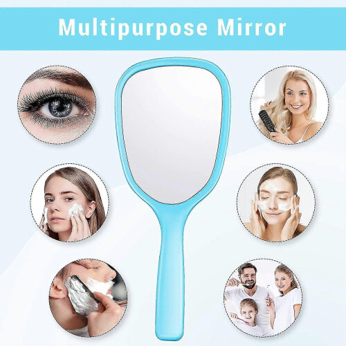 Hand Mirror with Handle, Travel Makeup Mirror 1