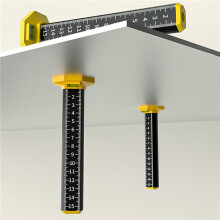 8pcs Leveling Artifact Ceiling Leveling Double-Sided Ruler Equal Height Ruler Gradienter Stick Wall Lay Floor Tiles Tool