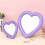 Love Mirror Desktop & Wall Dual-Use Heart Decor (Pink, Small) 3