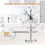 Beautifive 7x Magnifying Makeup Mirror & 1x Two-Sided Swivel Vanity Mirror 5